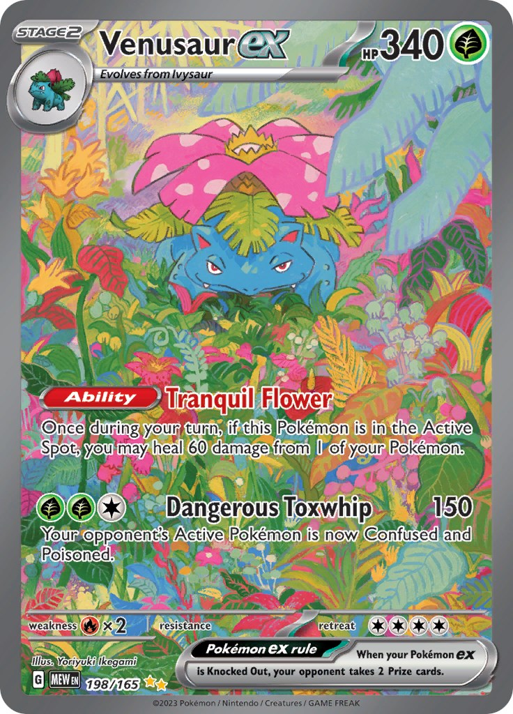 Venusaur ex - 198/165 [MEW - 198/165] – Collector's Destiny