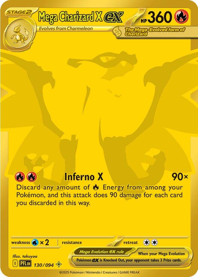 Mega Charizard X ex - 130/094 [PFL - 130/094] – Collector's Destiny