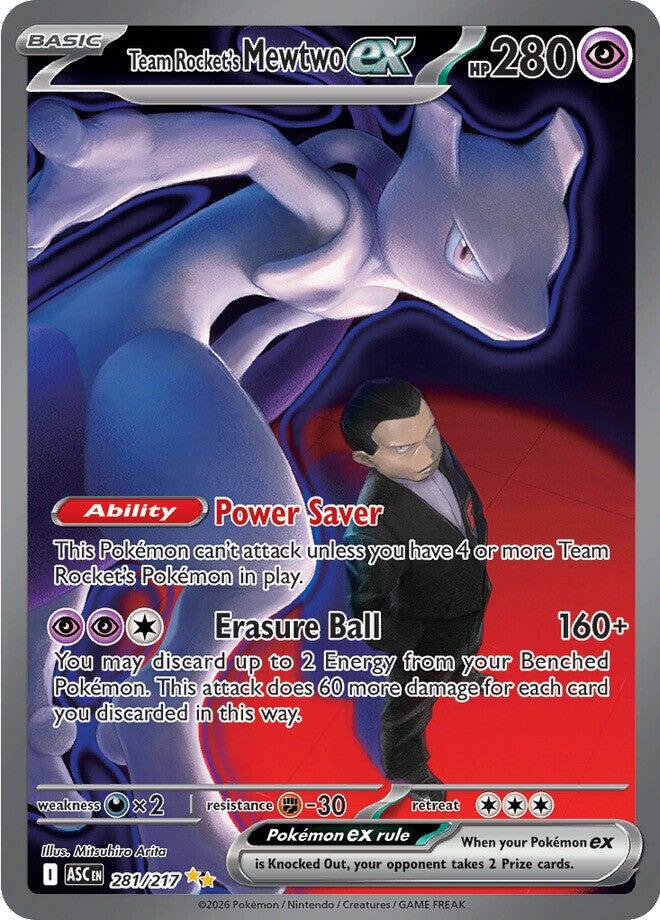 Team Rocket's Mewtwo ex - 281/217 [ASC