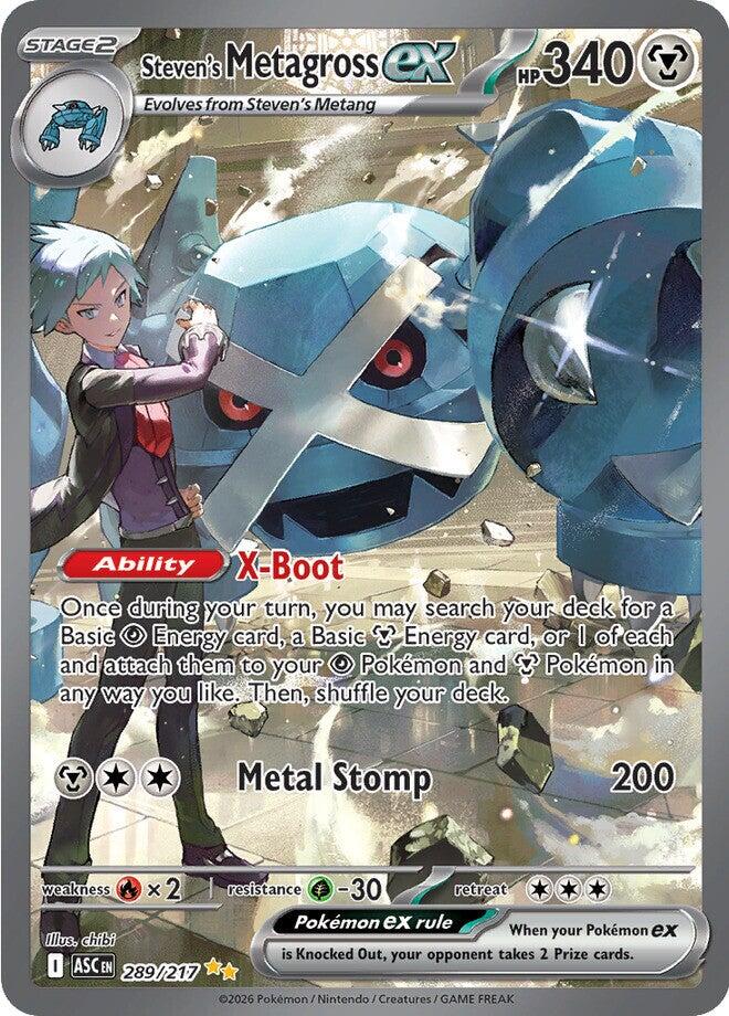 pokemon card metagross gx Steven's Metagross ex [ASC