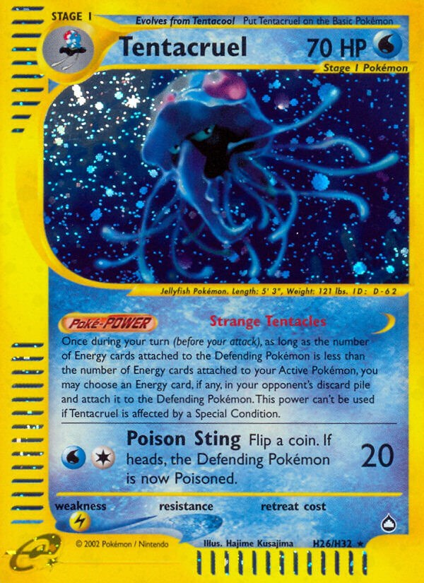 pokemon tentacruel card Tentacruel (H26) [AQ