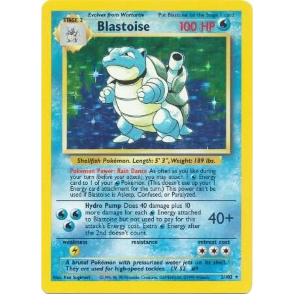 Blastoise 002/102 (BS)