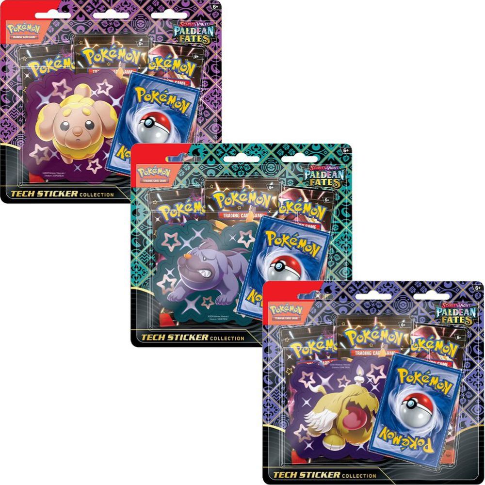 Paldean Fates Tech Sticker Collection (RANDOM DESIGN)