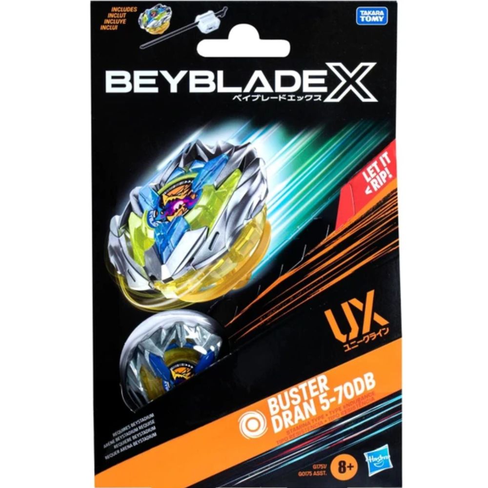 HASBRO Buster Dran 5-70DB Beyblade X Starter