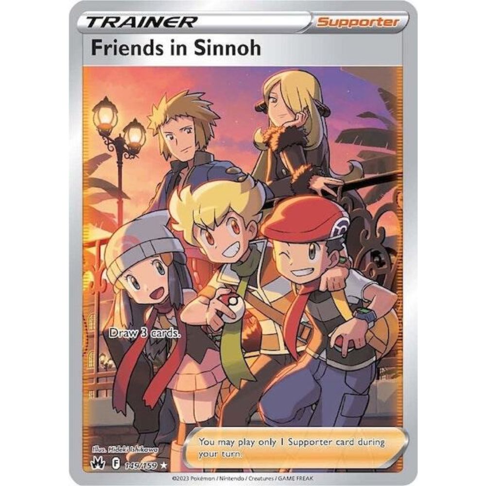 Friends in Sinnoh (Full Art) 149/159 (CRZ)
