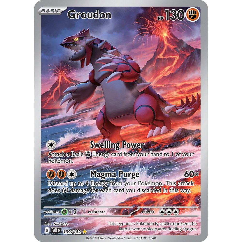 Groudon 199/182 (PAR)