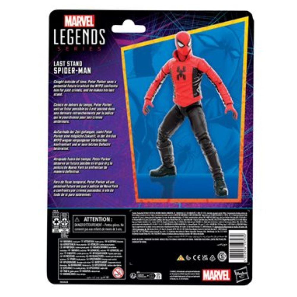 Spider-Man Marvel Legends Comic 6-inch Last Stand Spider-Man Action Figure