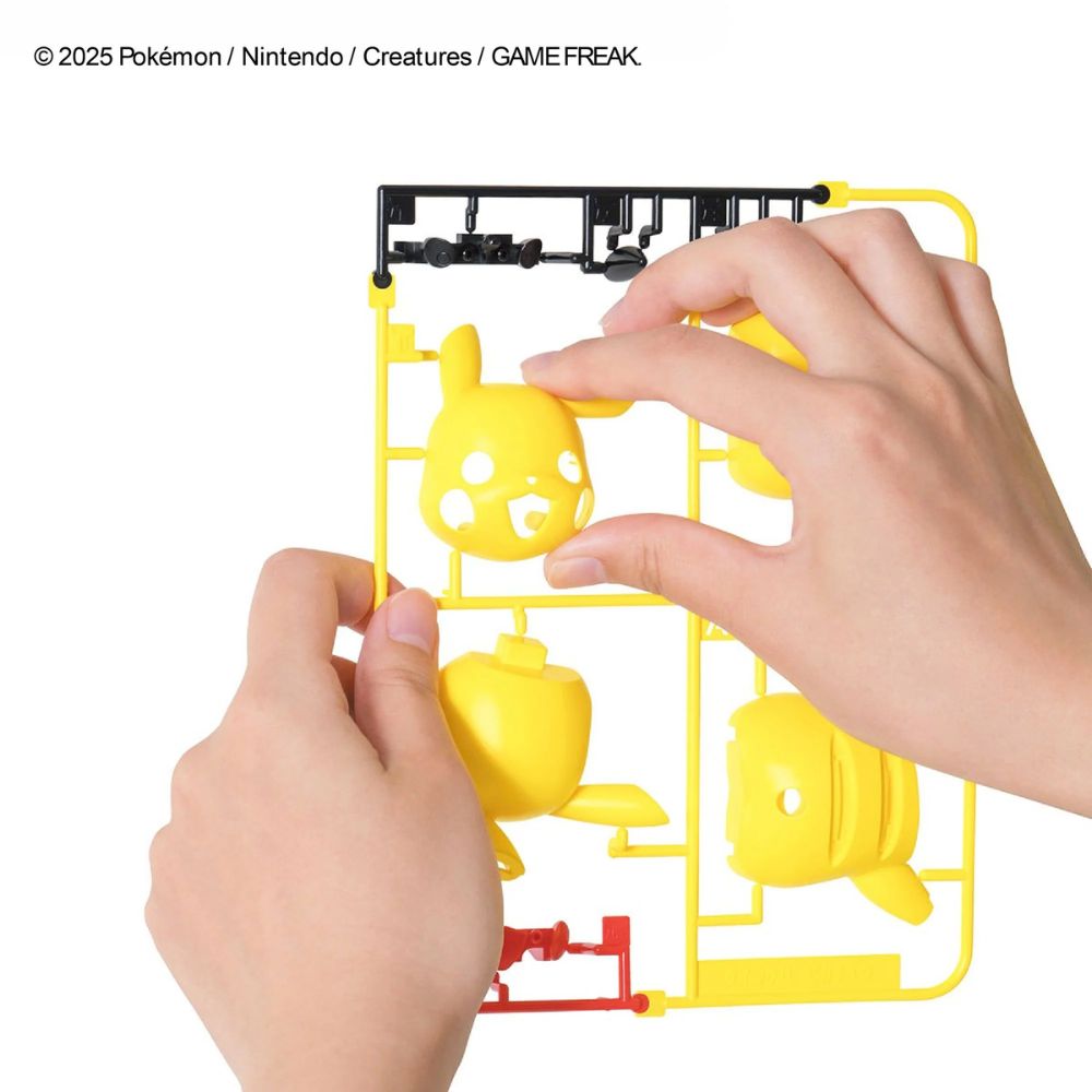 Bandai Hobby Pokemon PLAMO Collection Quick!! 01 Pikachu Plastic Model Kit