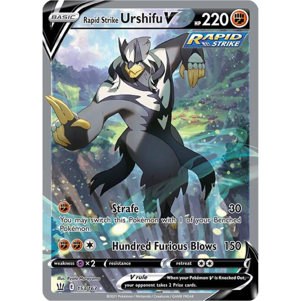 Rapid Strike Urshifu V (Alternate Full Art) 153/163 (BS)