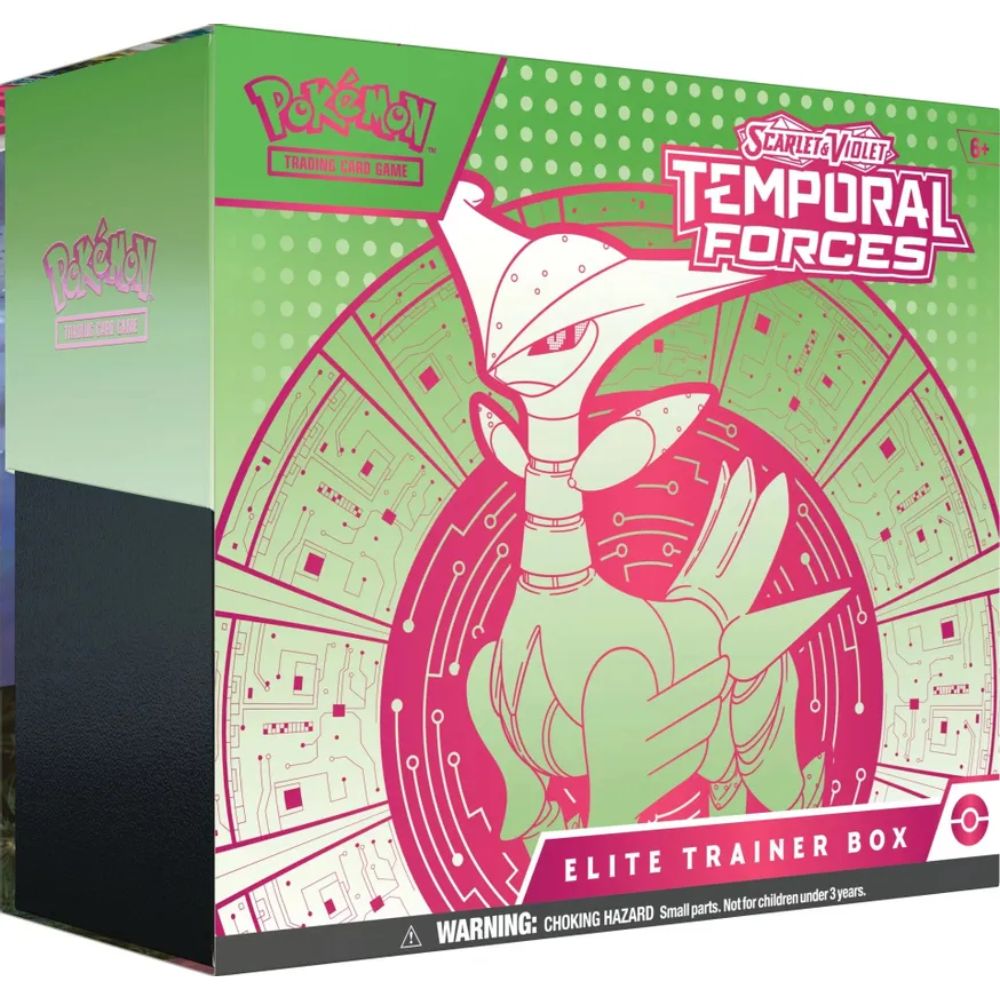 Pokemon TCG: Scarlet & Violet Temporal Forces Elite Trainer Box