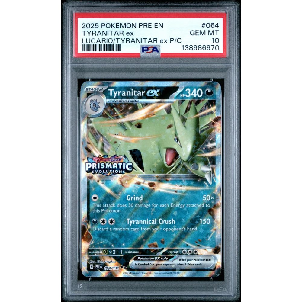 SV PROMO - Tyranitar ex #064 PSA 10