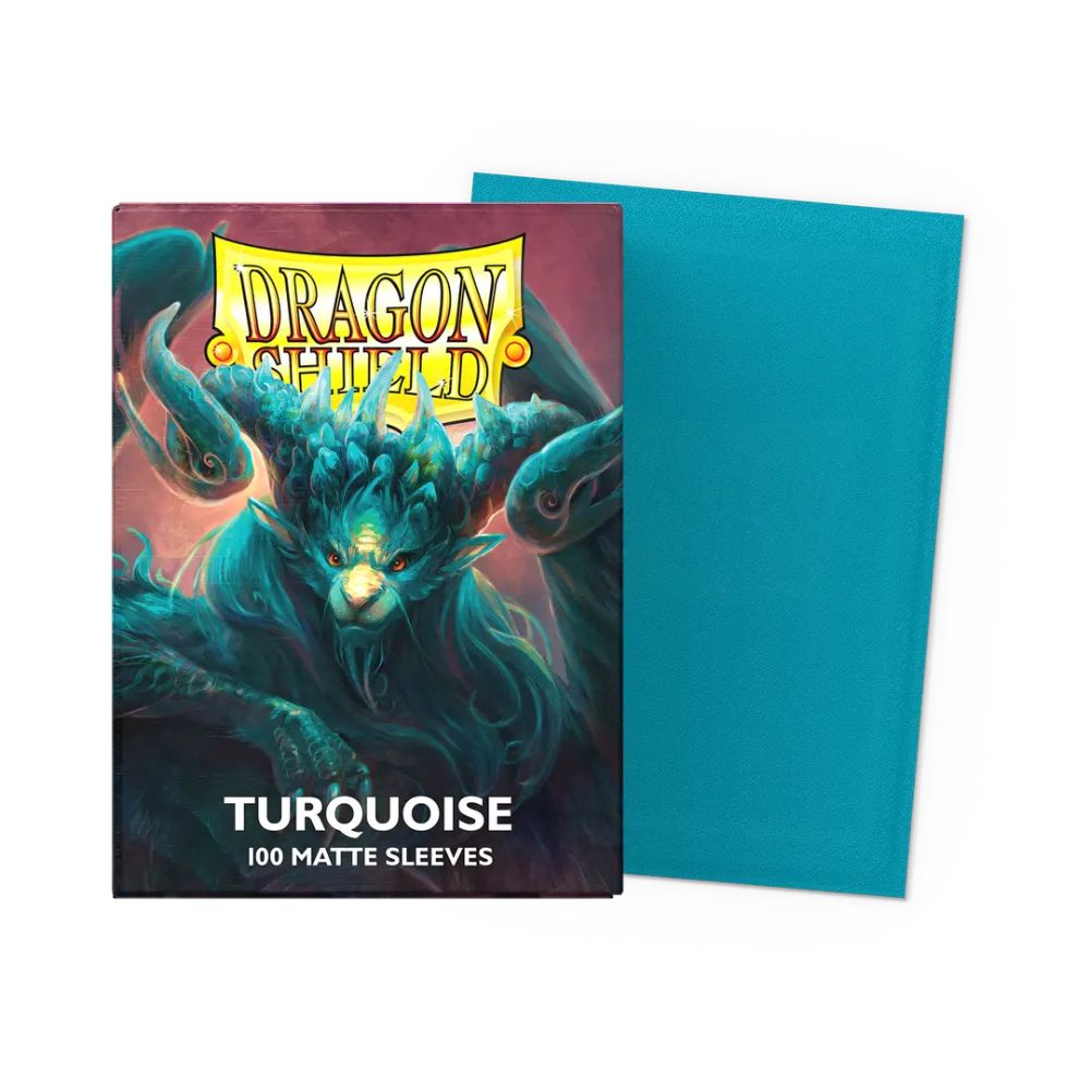 Dragon Shield Sleeves: Standard - Turquoise 100CT