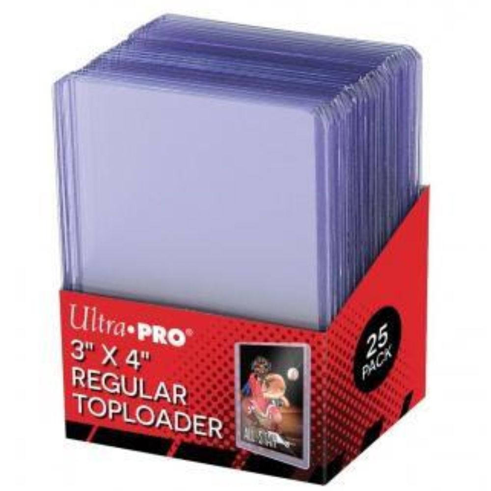3" x 4" Clear Regular Toploader (25-Count) - Ultra Pro Toploaders