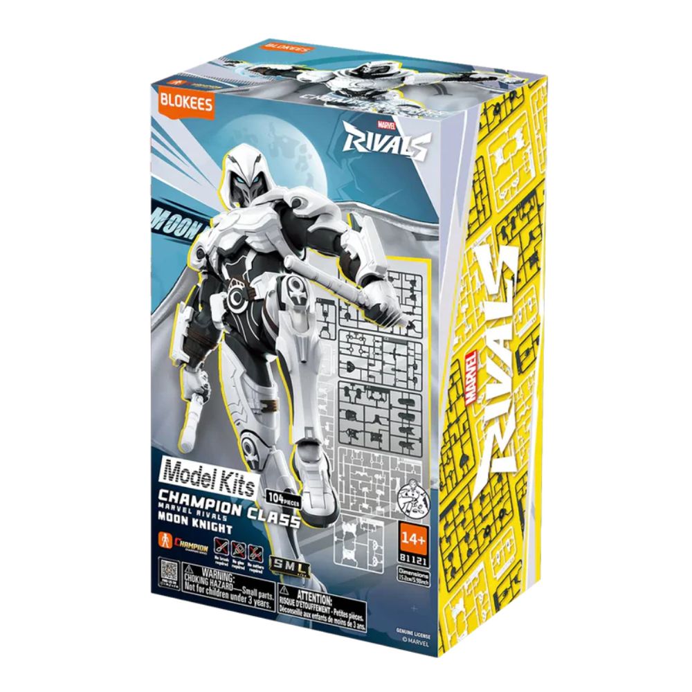 MARVEL RIVALS™ CHAMPION CLASS 10 MOON KNIGHT™ MODEL KITS | BLOKEES