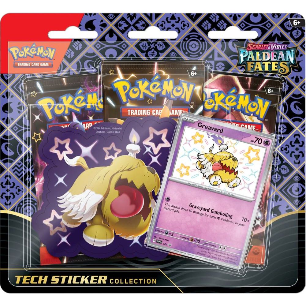 Paldean Fates Tech Sticker Collection (RANDOM DESIGN)