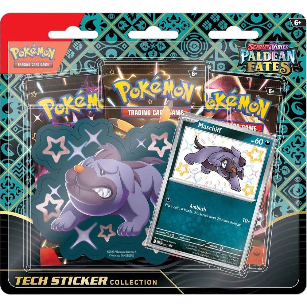 Paldean Fates Tech Sticker Collection (RANDOM DESIGN)