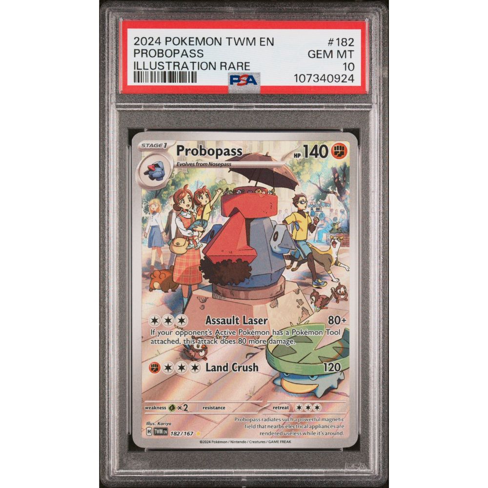 TWILIGHT MASQUERADE - Probopass #182 PSA 10