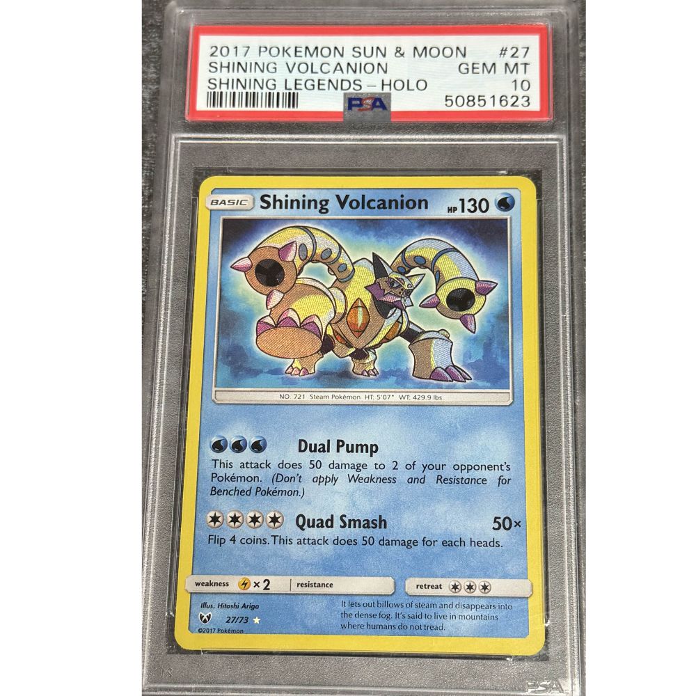 SHINING LEGENDS - Shining Volcanion 27/73 PSA 10