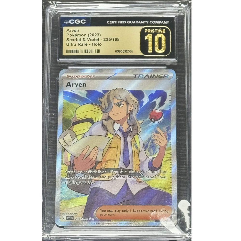 SCARLET & VIOLET - Arven #235 CGC PRISTINE 10