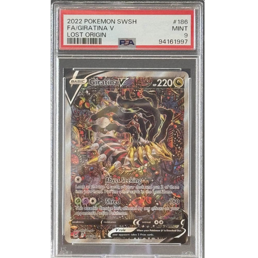 LOST ORIGIN - Giratina V 186/196 PSA 9
