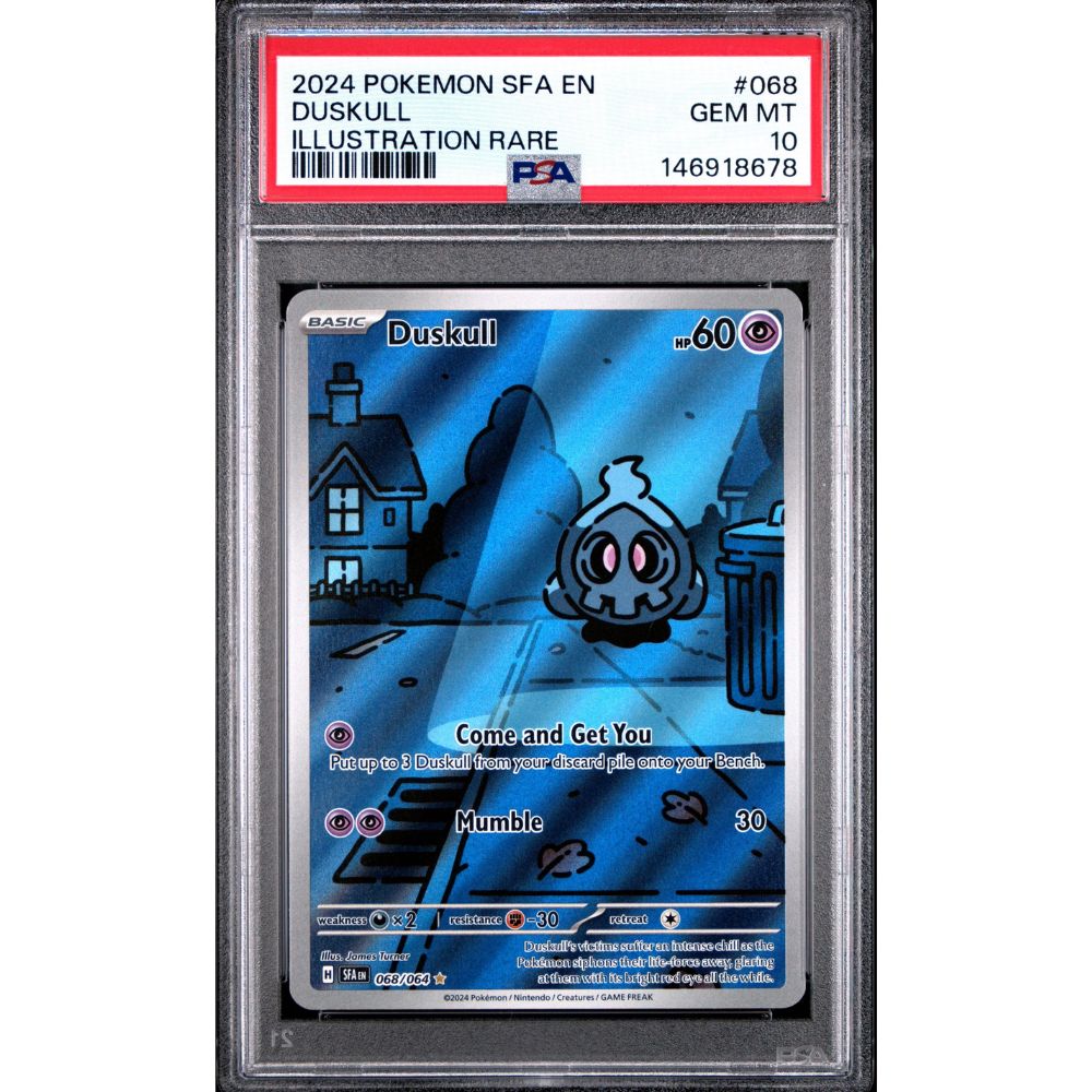 SHROUDED FABLE - Duskull #068 PSA 10