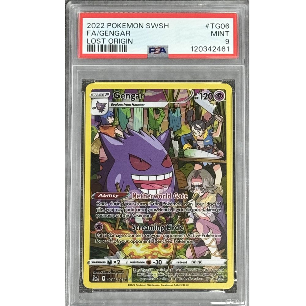 LOST ORIGIN - Gengar TG06/TG30 PSA 9