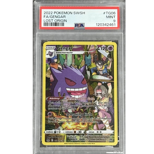 LOST ORIGIN - Gengar TG06/TG30 PSA 9