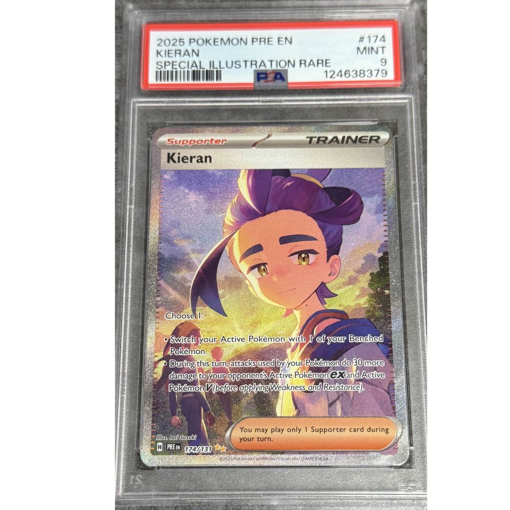 PRISMATIC EVOLUTIONS - Kieran 174/131 PSA 9