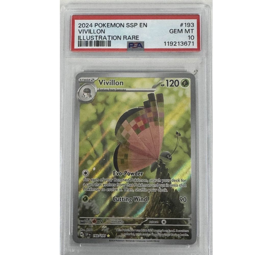 SURGING SPARKS - Vivillon 193/191 PSA 10