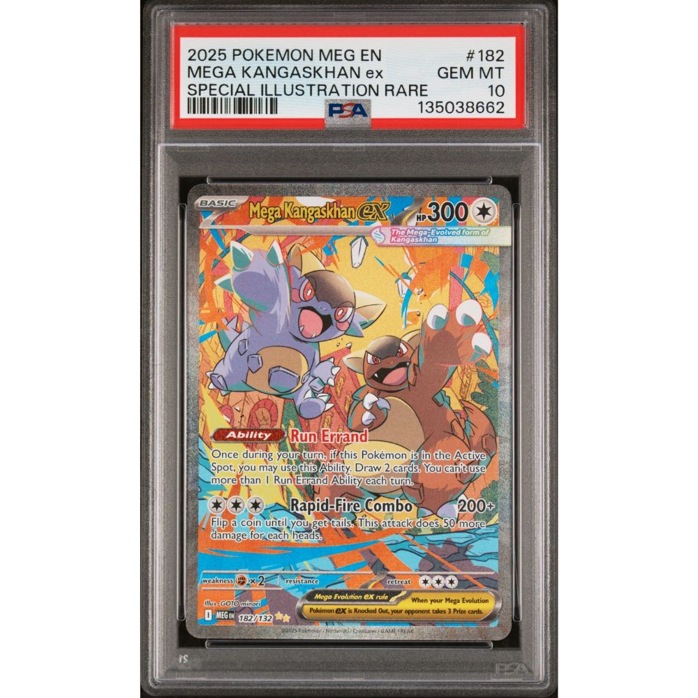 MEGA EVOLUTION - Mega Kangaskhan ex #182 PSA 10