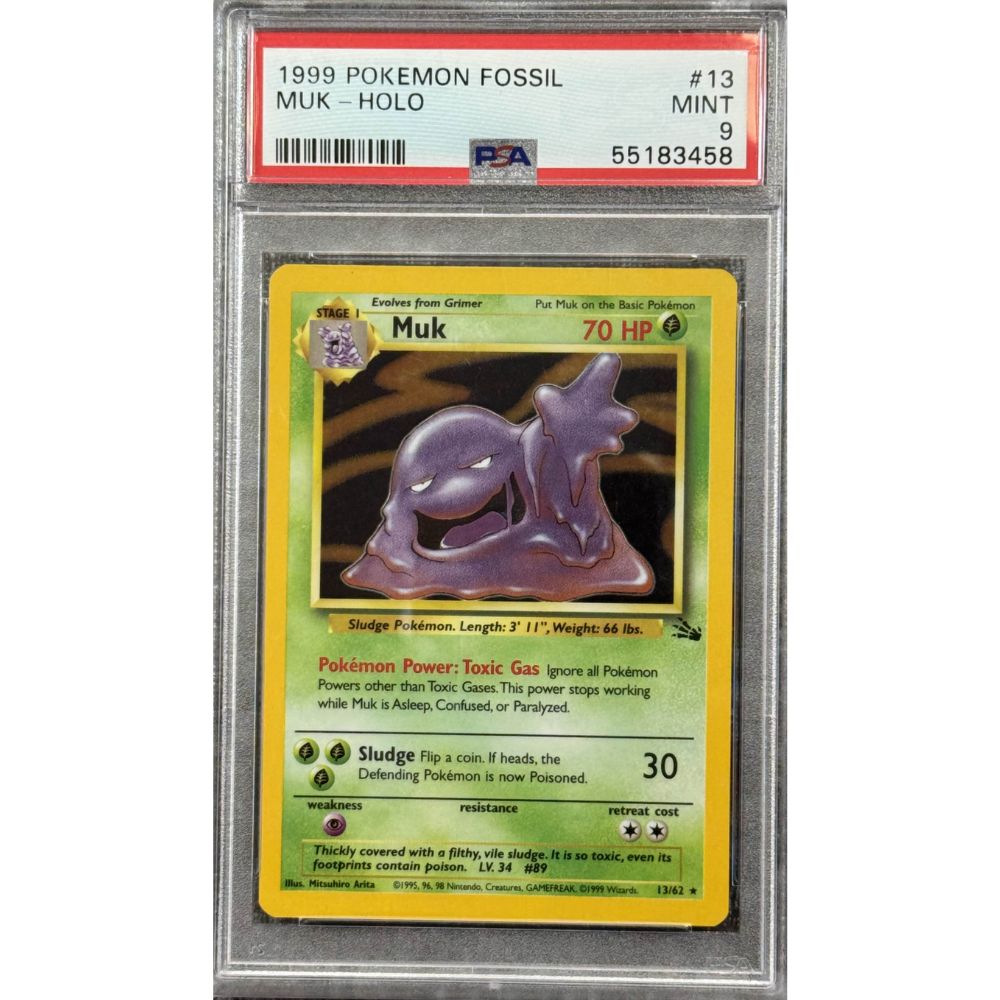 FOSSIL - Muk (Unlimited) 13/62 PSA 9