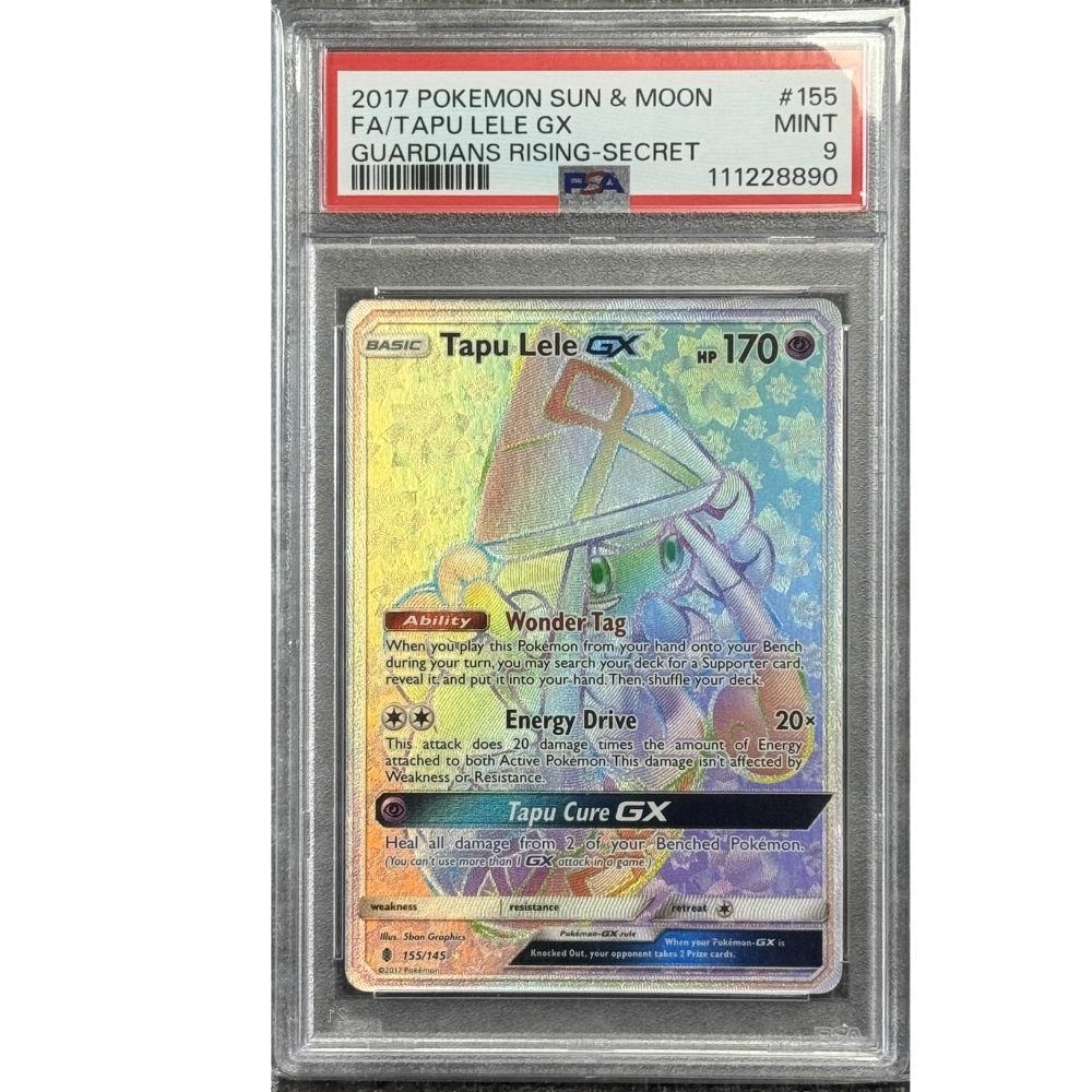 GUARDIANS RISING - Tapu Lele GX (Secret) 155/145 PSA 9
