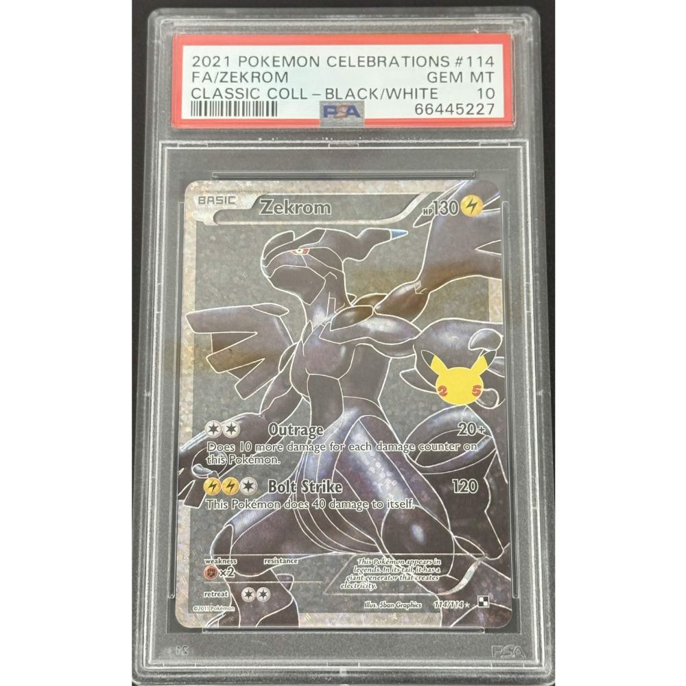 CELEBRATIONS: CLASSIC COLL - Zekrom #114 PSA 10