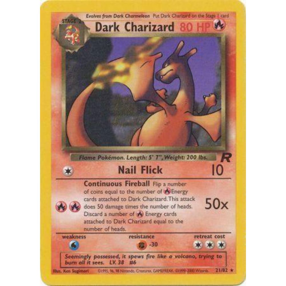 Dark Charizard 21/82 (Team Rocket)