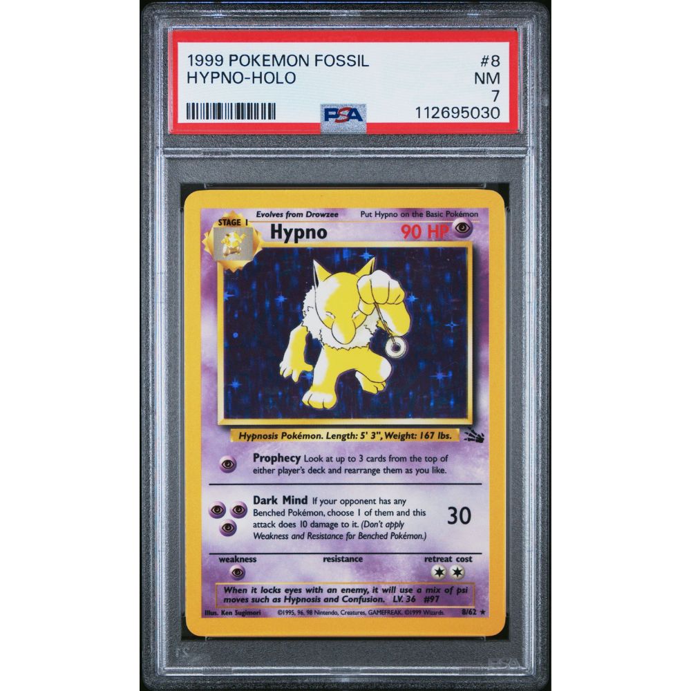 FOSSIL (UNLIMITED) - Hypno #8 PSA 7