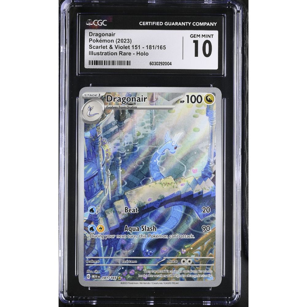 151 (MEW) - Dragonair #181 CGC 10