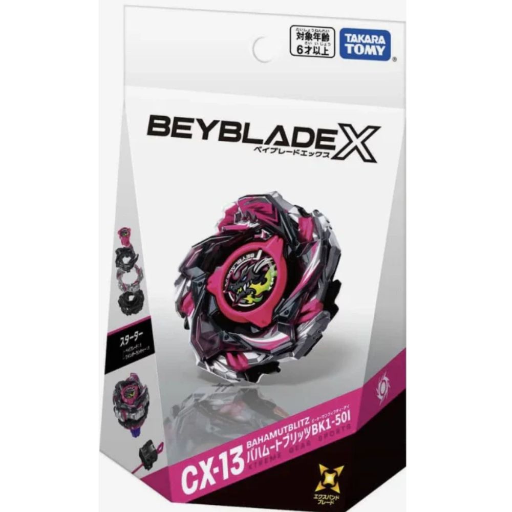 Takara Tomy Beyblade CX-13 Bahamut Blitz BK1-50I