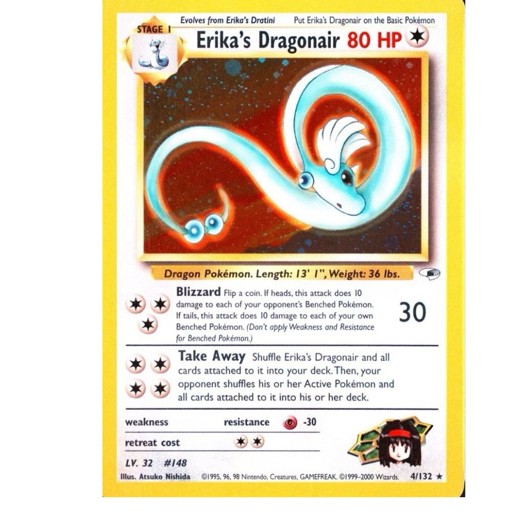 Erika's Dragonair 4/132 (Gym Heroes)
