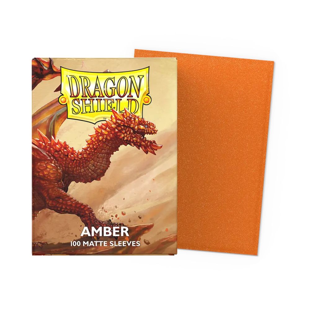 Dragon Shield Sleeves: Standard - Amber 100CT