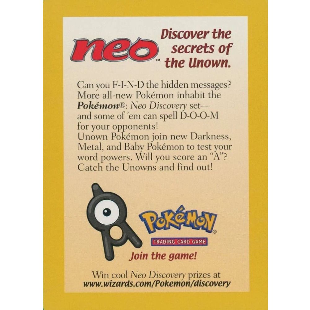 Entei Black Star Promo #34 SEALED