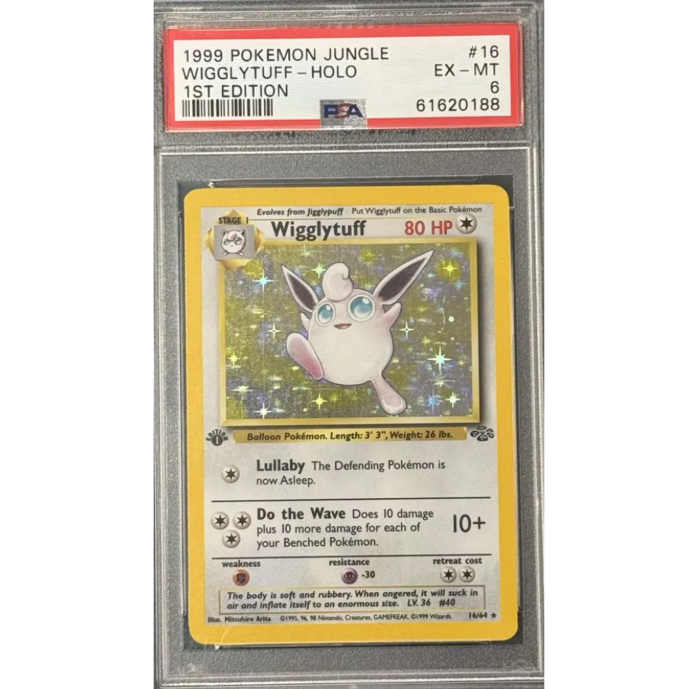 JUNGLE - Wigglytuff #64 PSA 6