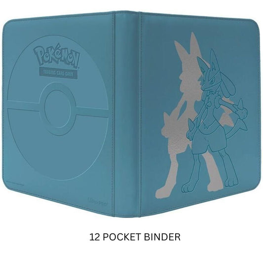 [LOCAL PICKUP ONLY!] Lucario 12-Pocket PRO-Binder