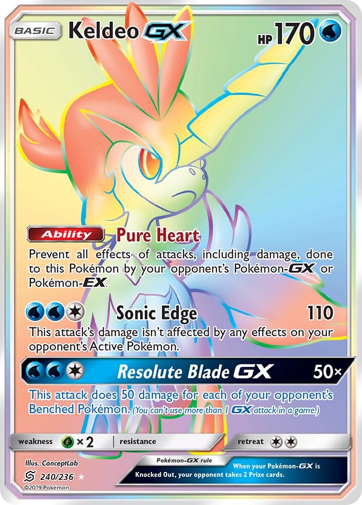 Keldeo GX (Secret)