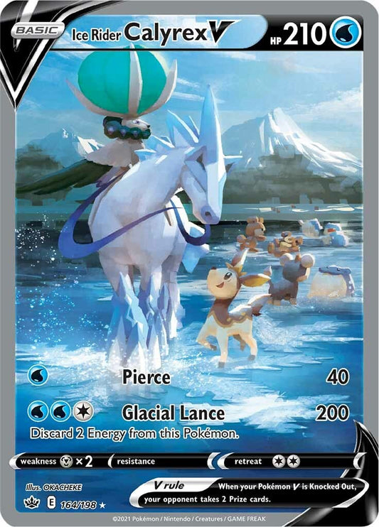 Ice Rider Calyrex V (Alternate Full Art) [SWSH06 - 164/198]