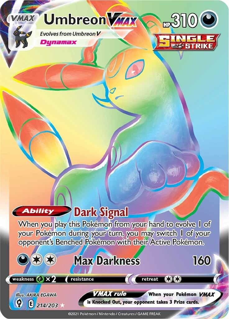 Umbreon VMAX (Secret) [SWSH07 - 214/203]