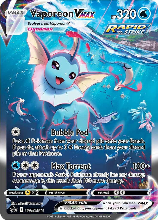 Vaporeon VMAX - SWSH182 [SWSD - SWSH182]