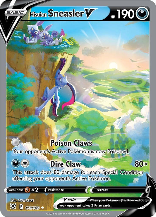 Hisuian Sneasler V (Alternate Full Art) [SWSH10 - 175/189]