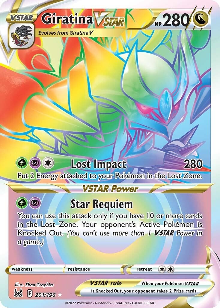 Giratina VSTAR (201) (Secret) [SWSH11 - 201/196]