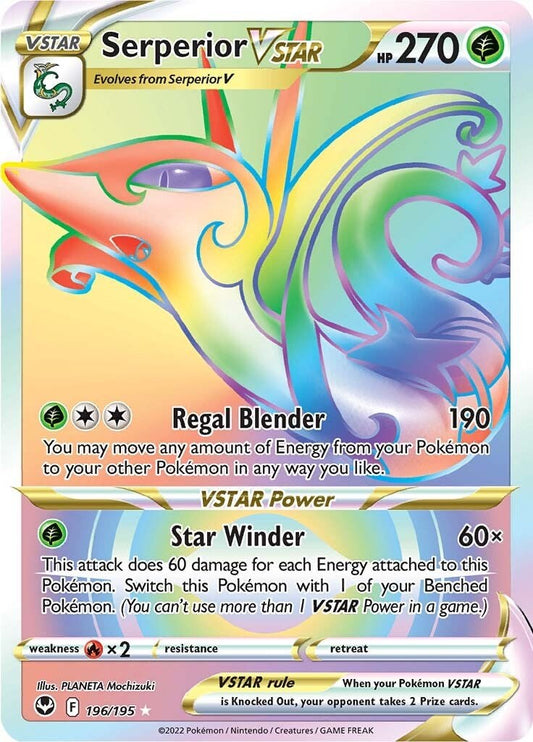 Serperior VSTAR (Secret) [SWSH12 - 196/195]