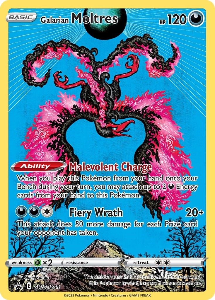 Galarian Moltres - SWSH284 [SWSD - SWSH284]